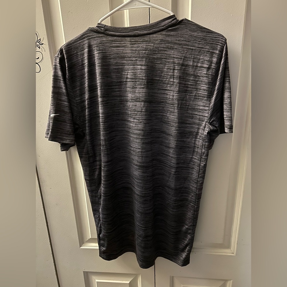 Nike Pittsburgh Steelers Mens Gray Dri Fit Short Sleeve Football Logo Size Small - Picture 3 of 8